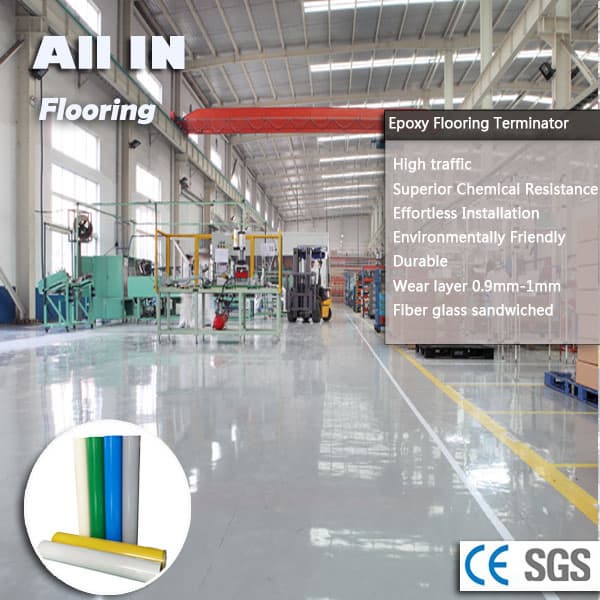 Glass Fiber Epoxy Flooring For Heavy Duty